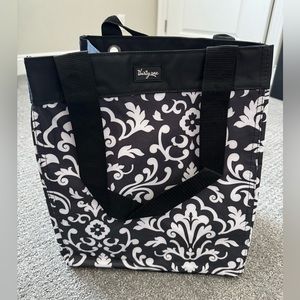 New in Package | thirty-one | Essential Storage Tote | Black Parisian Pop